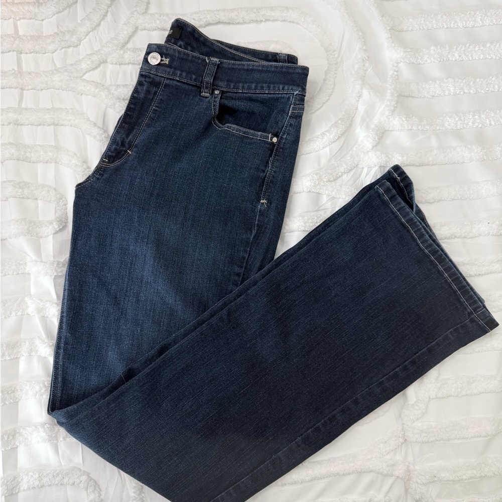 WHBM Embellished Blue Boot Jeans - Picture 2 of 12